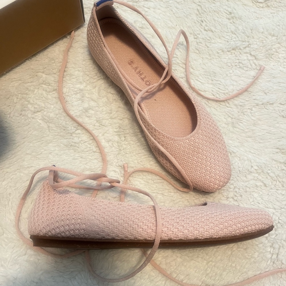 Rothy’s Women's Pink Ballet Flats